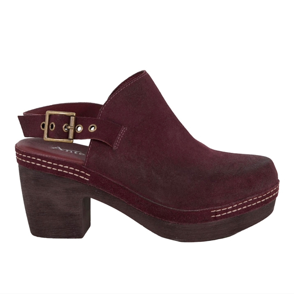 Antelope | Bordeaux Stella Leather Mule - Women